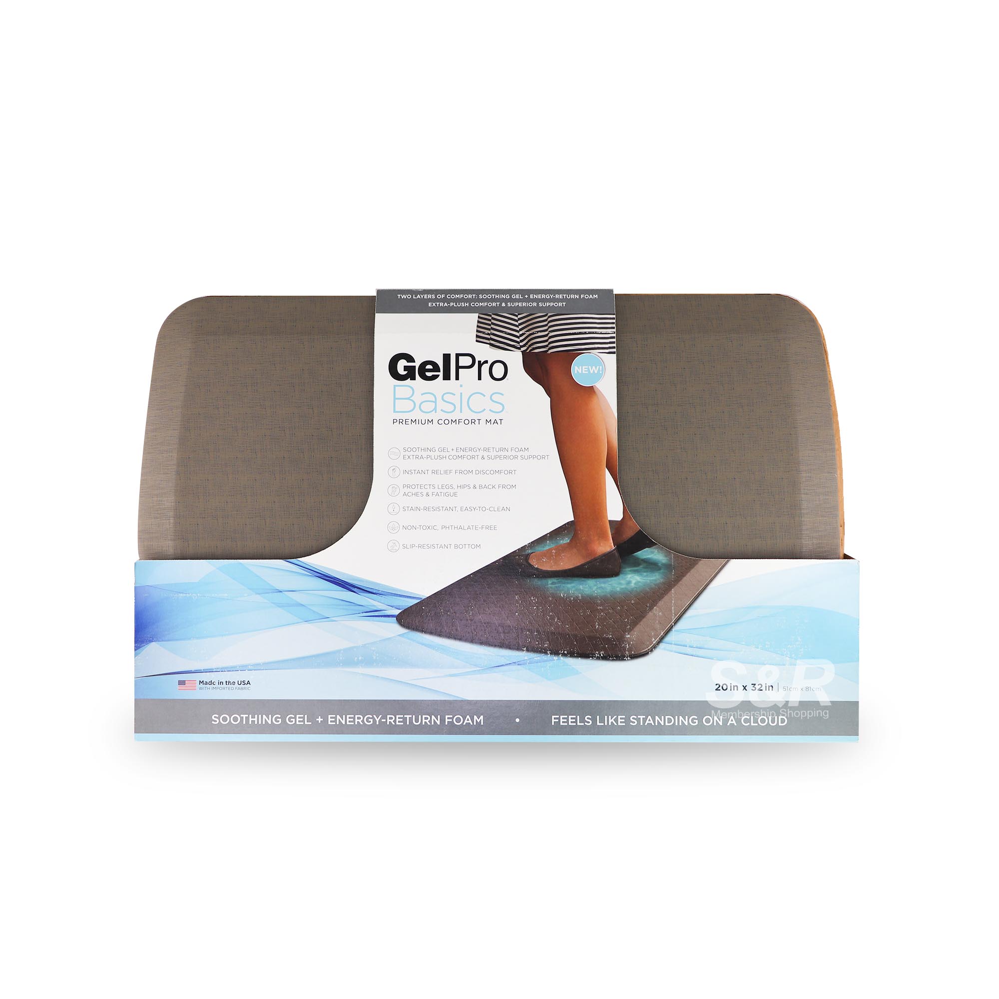 GelPro Basics Premium Comfort Mat 1pc